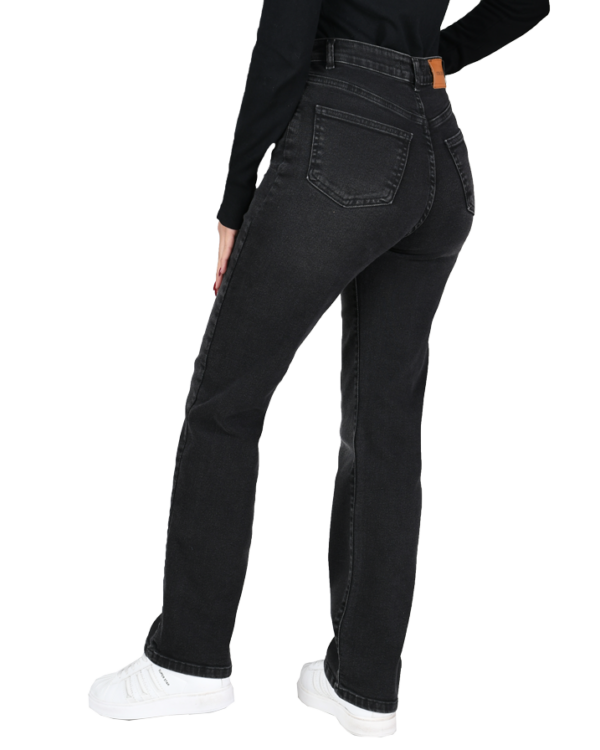 شلوار جین ذغالی راسته - Image 3