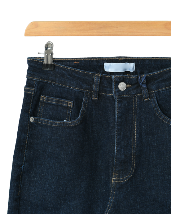 شلوار جین راسته سرمه ای - Image 2
