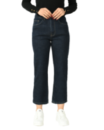 شلوار جین راسته سرمه ای - Image 4