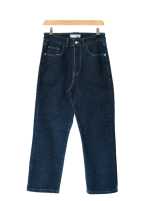 شلوار جین راسته سرمه ای