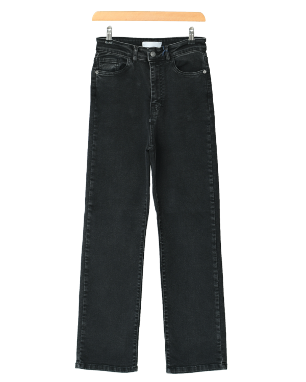 شلوار جین ذغالی راسته - Image 1