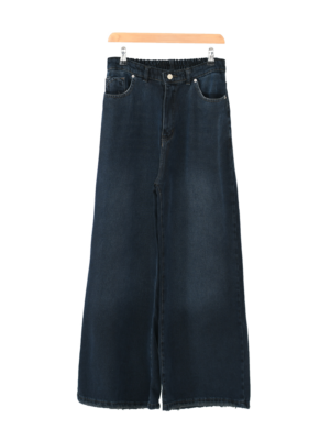 شلوار جین بگ سرمه ای سایز بزرگ