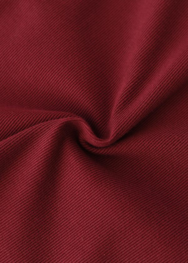 بلوز کبریتی یقه اسکی آستین فینگری - Image 7