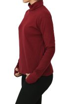 بلوز کبریتی یقه اسکی آستین فینگری - Image 9