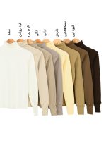 بلوز کبریتی یقه اسکی آستین فینگری - Image 3