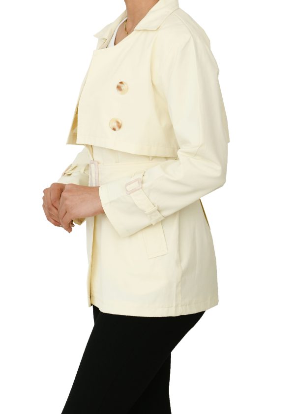 ترنج کت کمربندار - Image 5