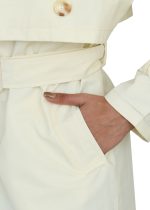 ترنج کت کمربندار - Image 6