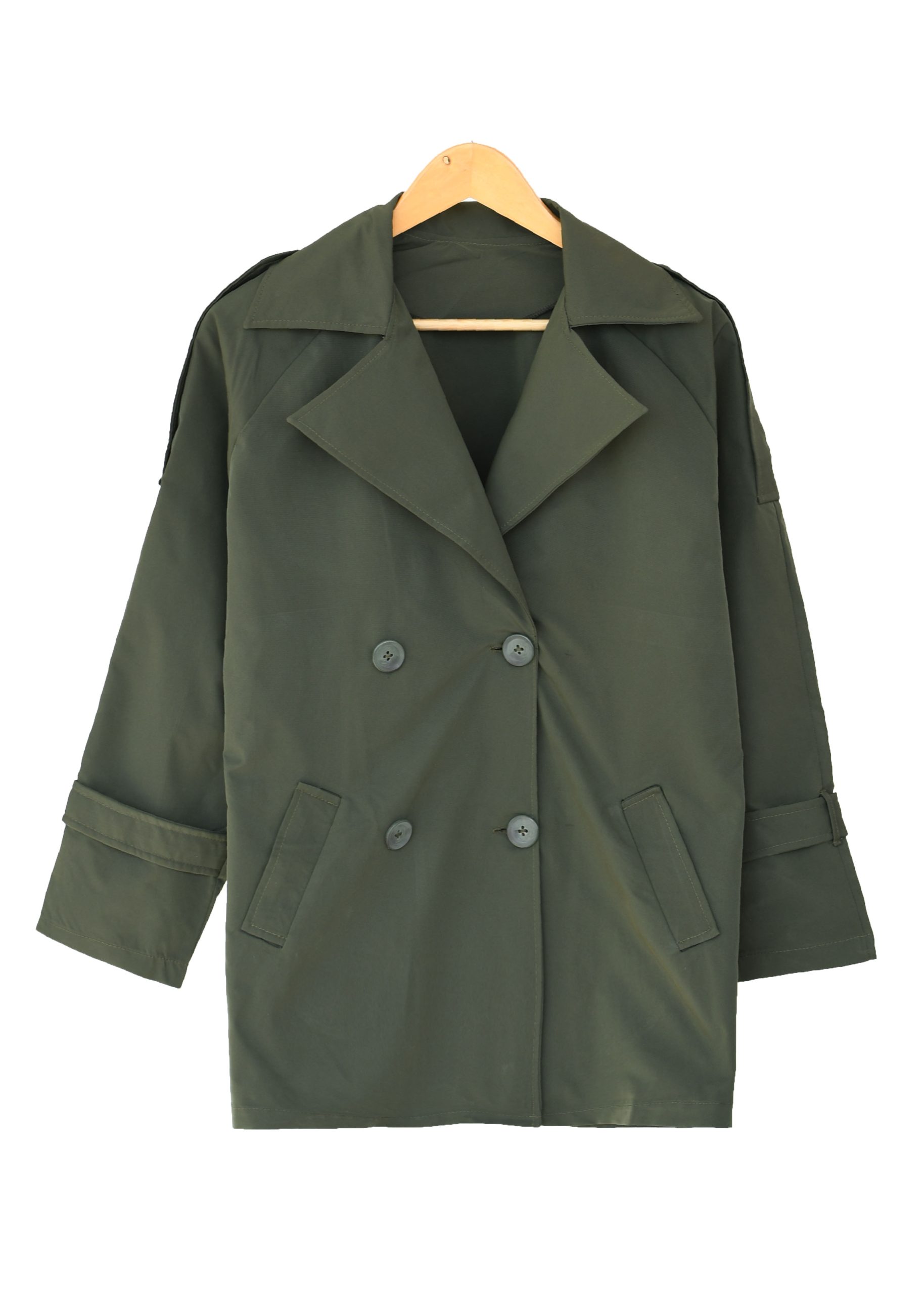 ترنچ کت 4 دکمه (11) ترنج کت 4 دکمه - Image 1