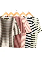 تیشرت لانگ راه راه - Image 6