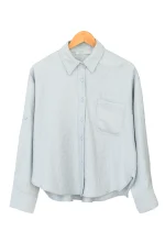 شومیز برجسته تک جیب