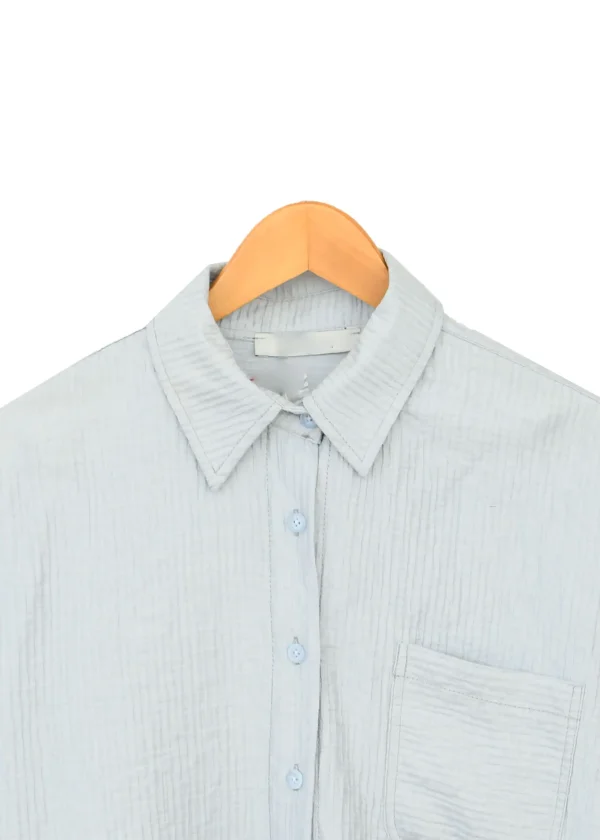 شومیز برجسته تک جیب - Image 4