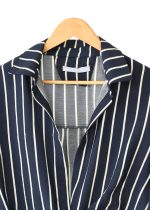 شومیز راه راه جلو گره ای - Image 2