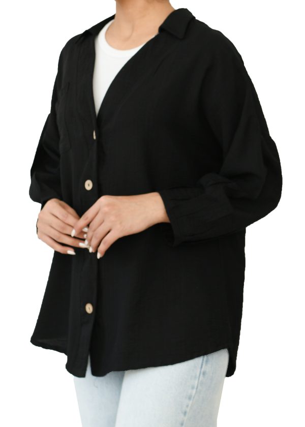 شومیز سرآستین پیله - Image 2