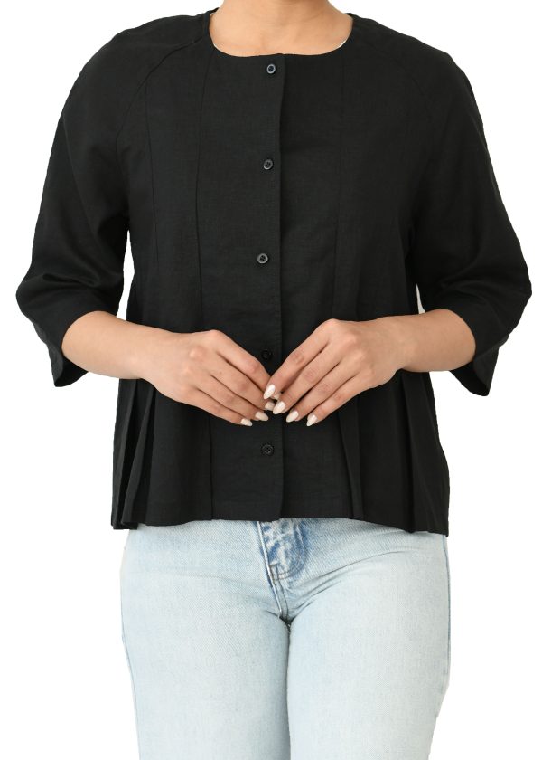 شومیز عروسکی یقه گرد - Image 3