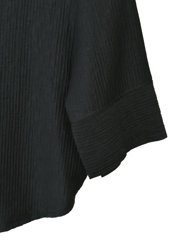 شومیز پلیسه مشکی - Image 4