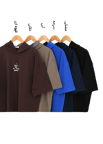 تیشرت باکسی کلاه دار - Image 3